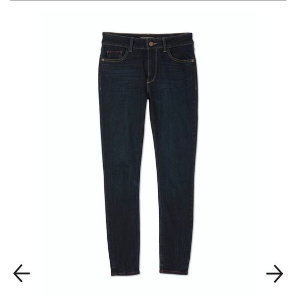 DL1961 Florence Ankle Mid-Rise Skinny in Mesquite - Picture 2 of 11